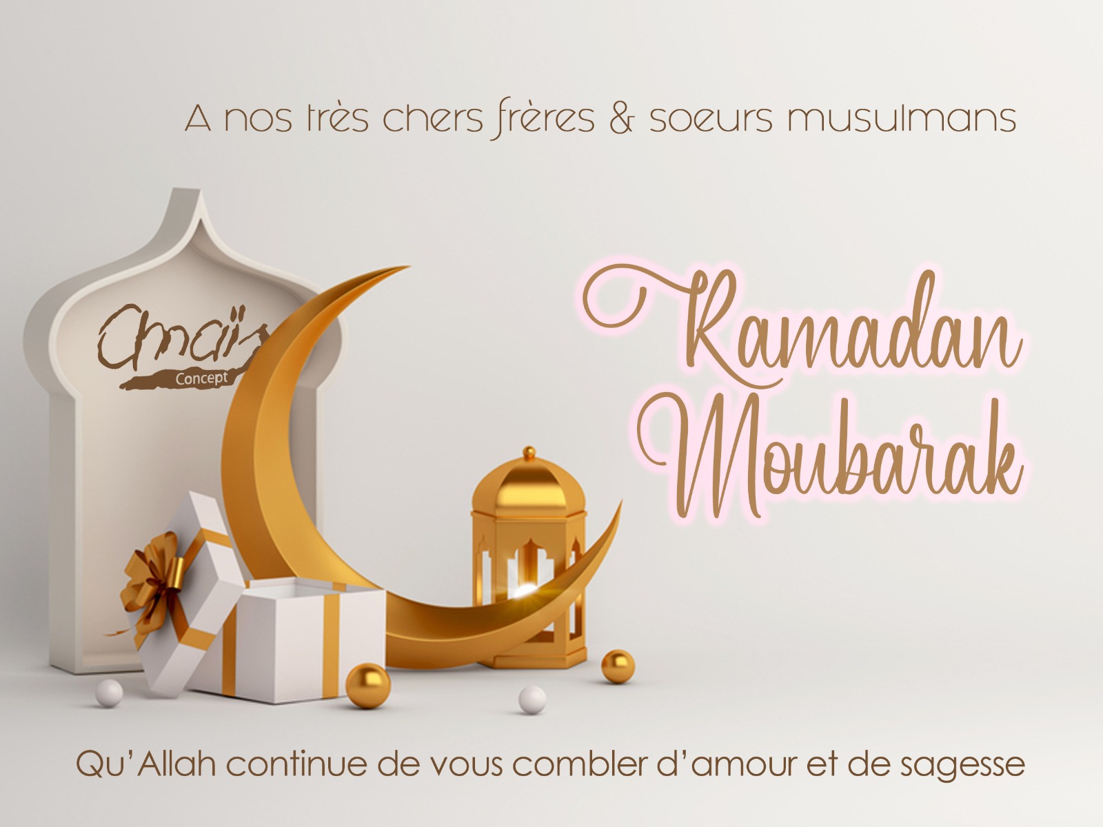 Notre message pour le Ramadan